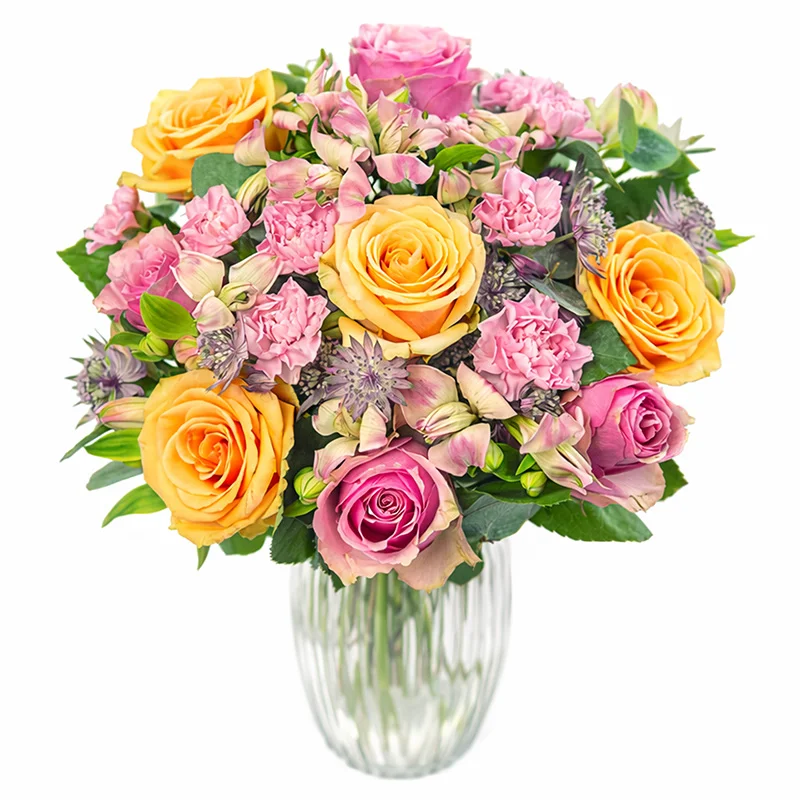 Ramo de flores para un recién nacido