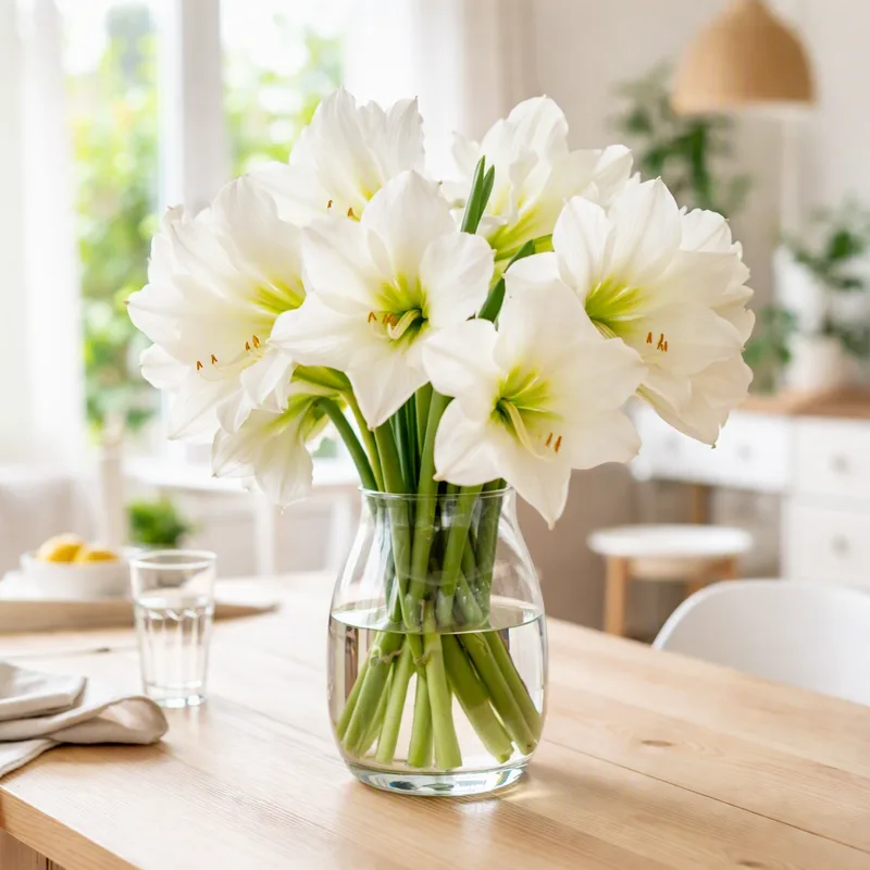 Amarilis blanca - imagen 2