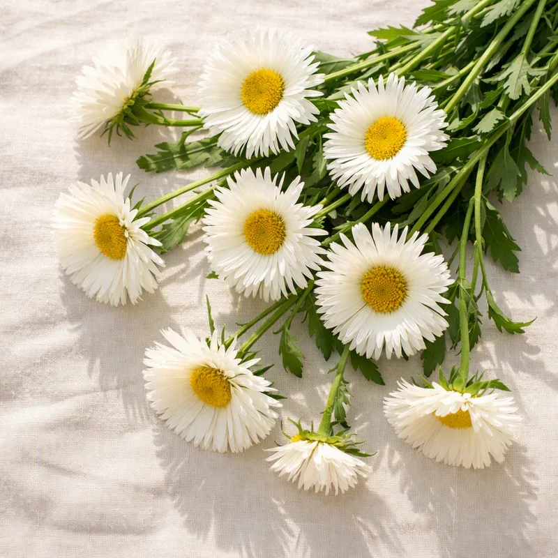 Aster clásico blanco - imagen 4
