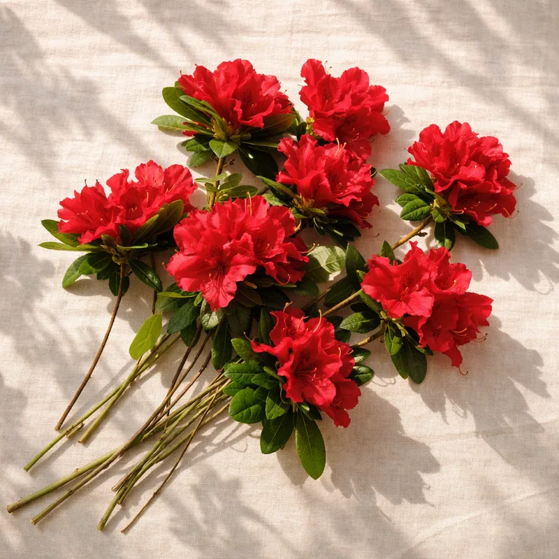 Azalea roja - imagen 4