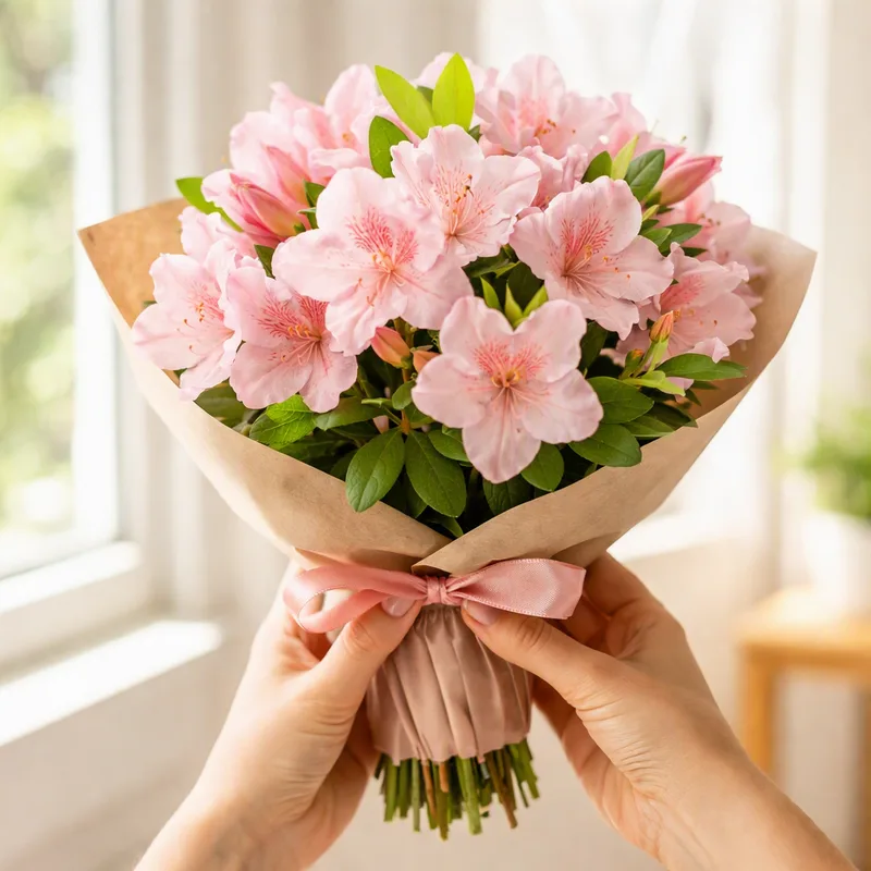 Azalea rosa - imagen 3
