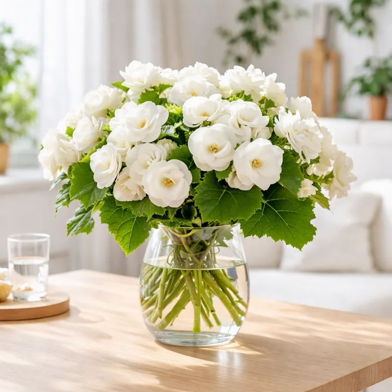 Begonia blanca - imagen 2