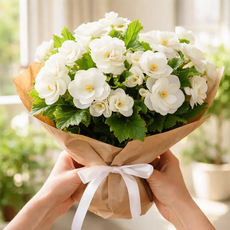 Begonia blanca - imagen 3