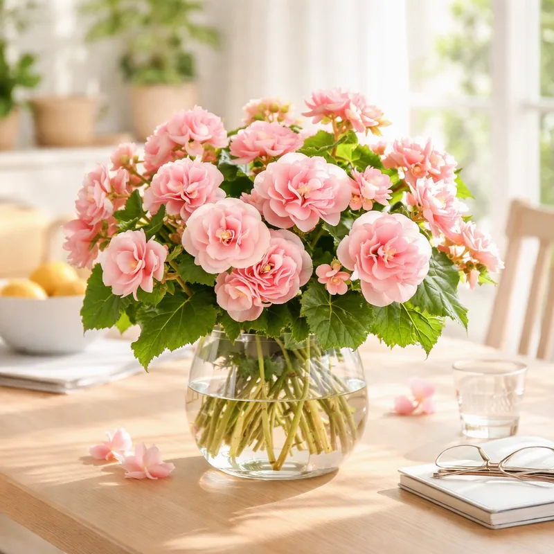 Begonia rosa - imagen 2
