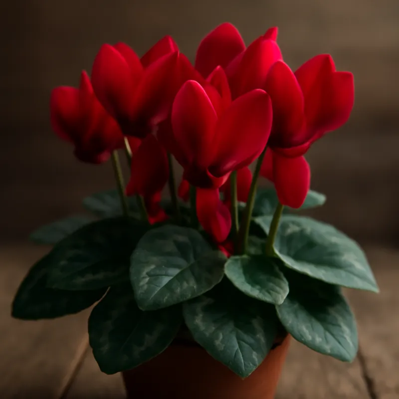 Ciclamen rojo - imagen 3