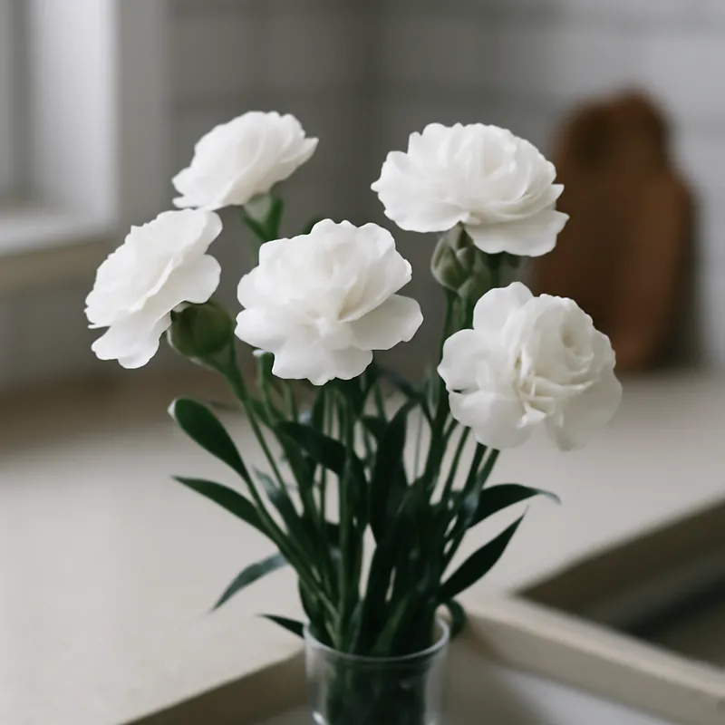 Clavel blanco - imagen 3