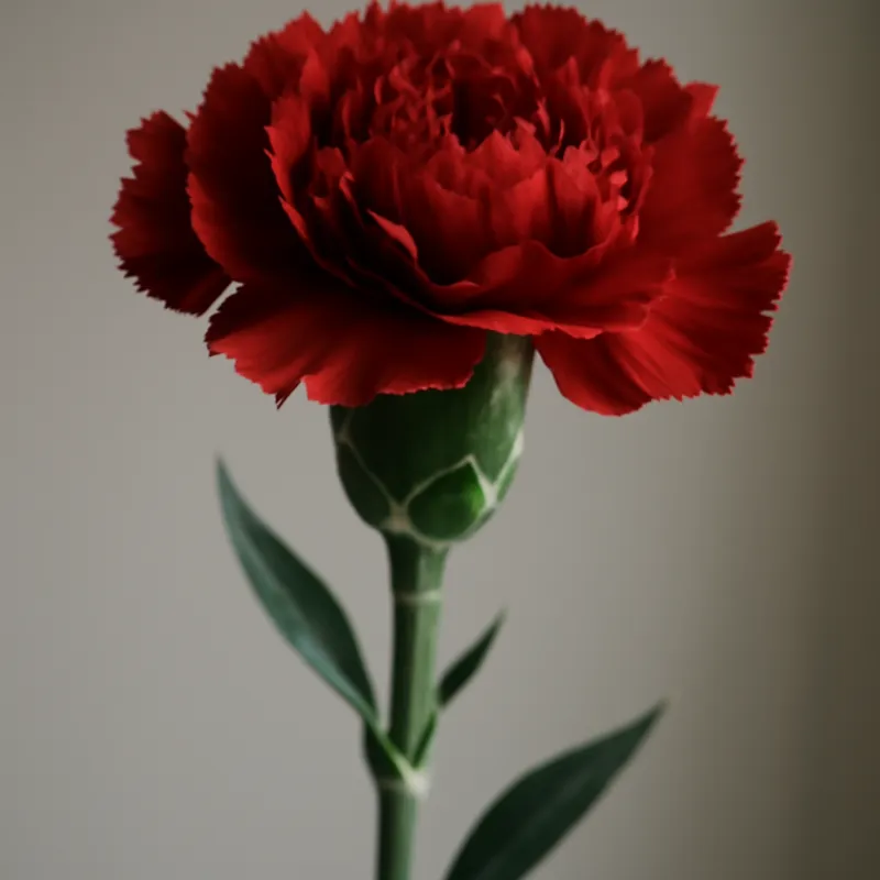 Clavel rojo