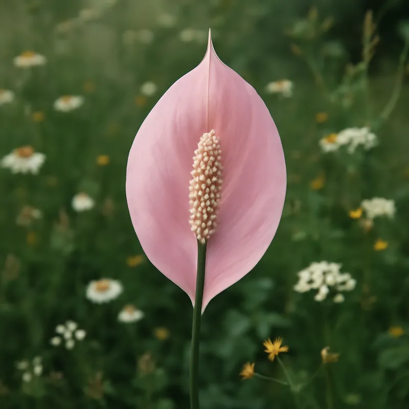 Flor de paz - rosa - imagen 4