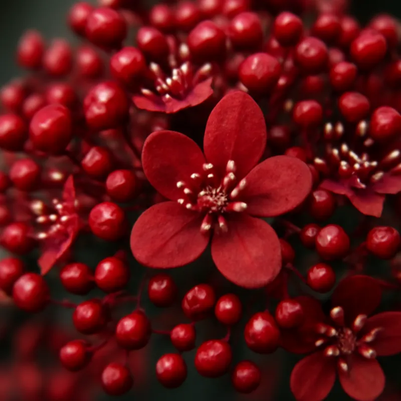 Flor Roja de Saúco - imagen 2