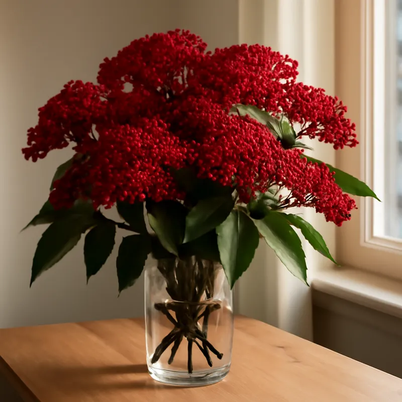 Flor Roja de Saúco - imagen 3