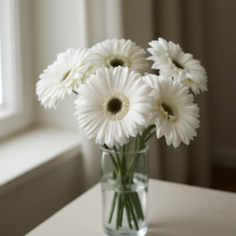 Gerbera blanca - imagen 3