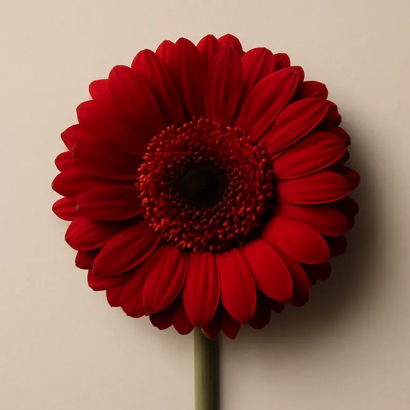 Gerbera roja