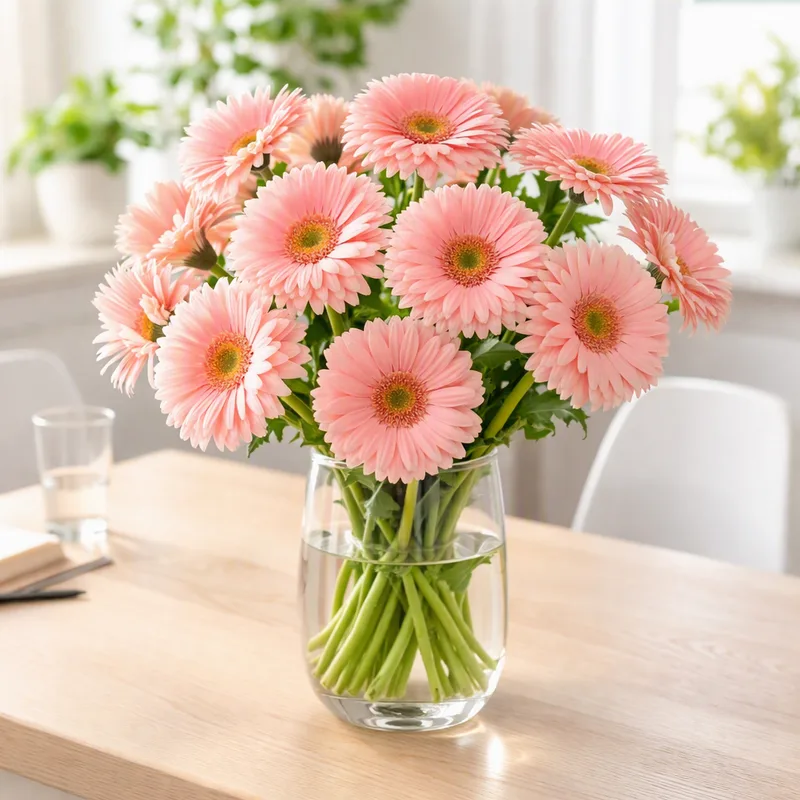 Gerbera rosa - imagen 2