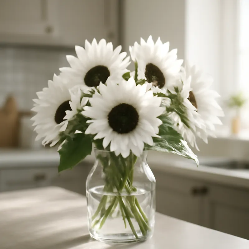 Girasol blanco - imagen 3
