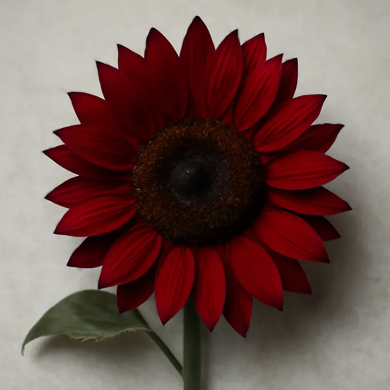 Girasol rojo
