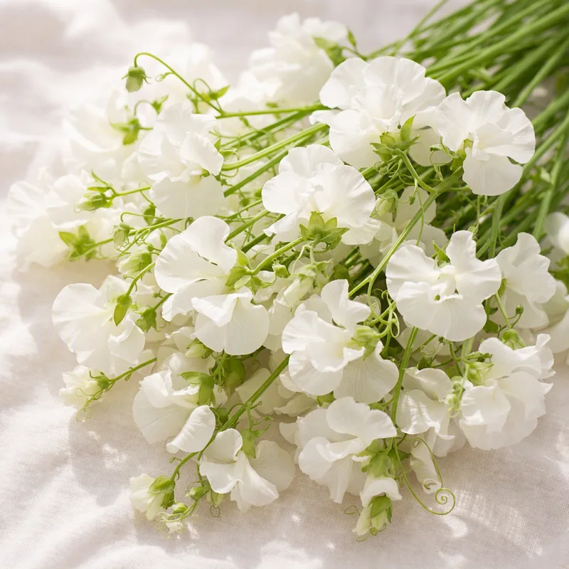 Guisante de olor blanco - imagen 2