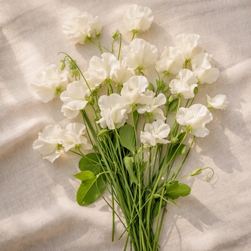 Guisante de olor blanco - imagen 4