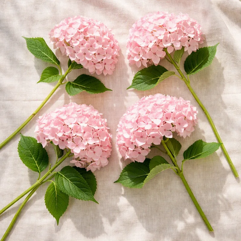Hortensia rosa - imagen 4