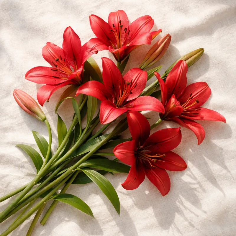 Lirio rojo - imagen 4
