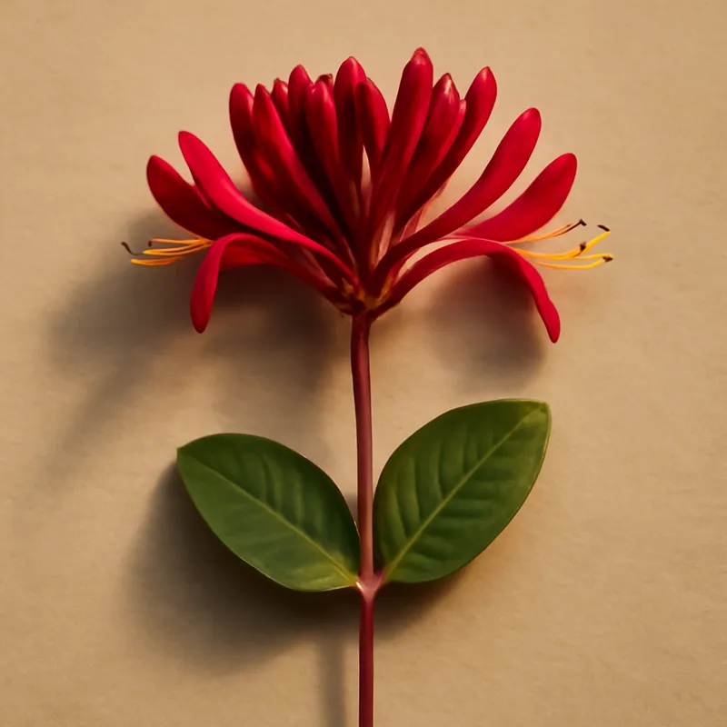 Madreselva roja