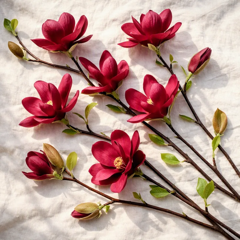 Magnolia roja - imagen 4