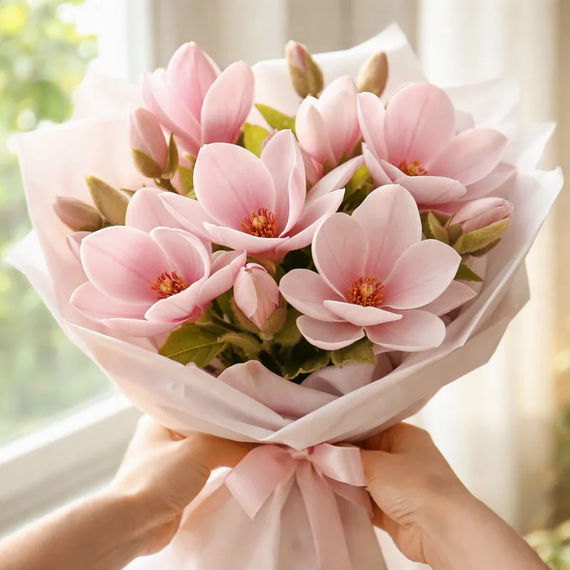 Magnolia rosa - imagen 3