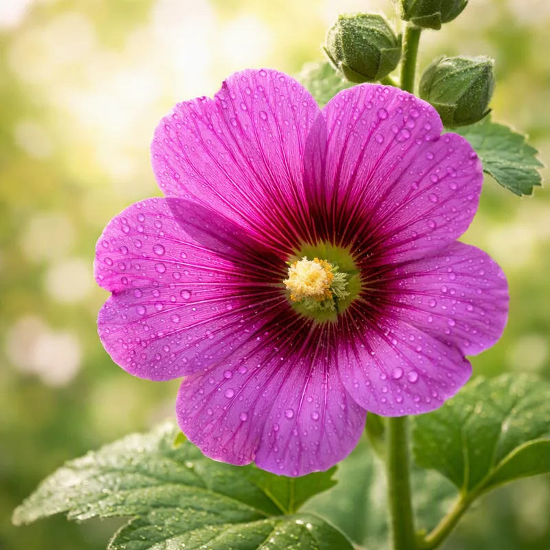 Malva real clásica - imagen 1