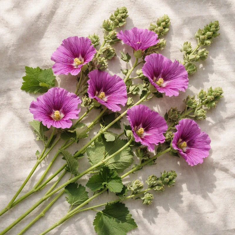 Malva real clásica - imagen 4