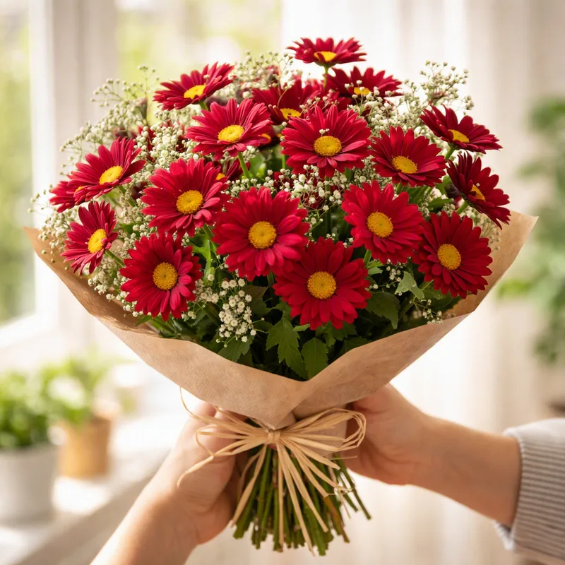Margarita roja - imagen 3