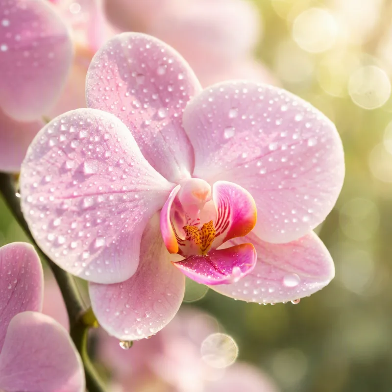 Orquídea mariposa rosa