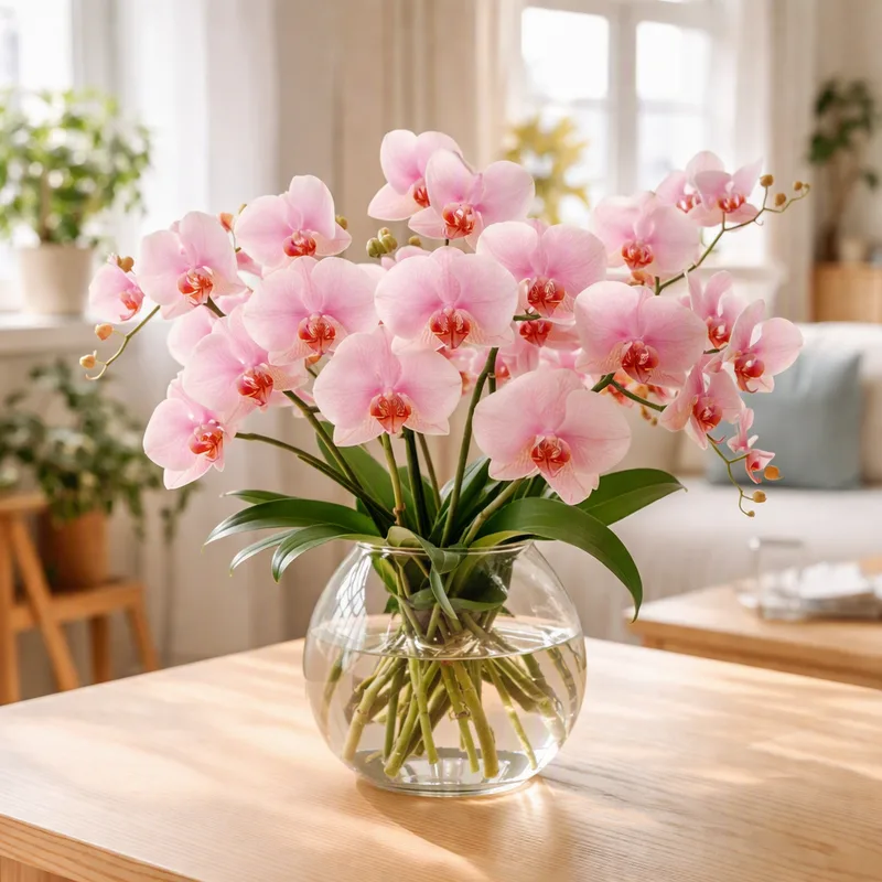 Orquídea mariposa rosa - imagen 2