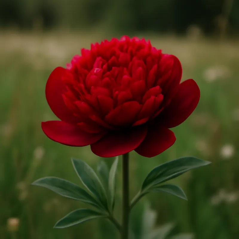 Peonía roja - imagen 4
