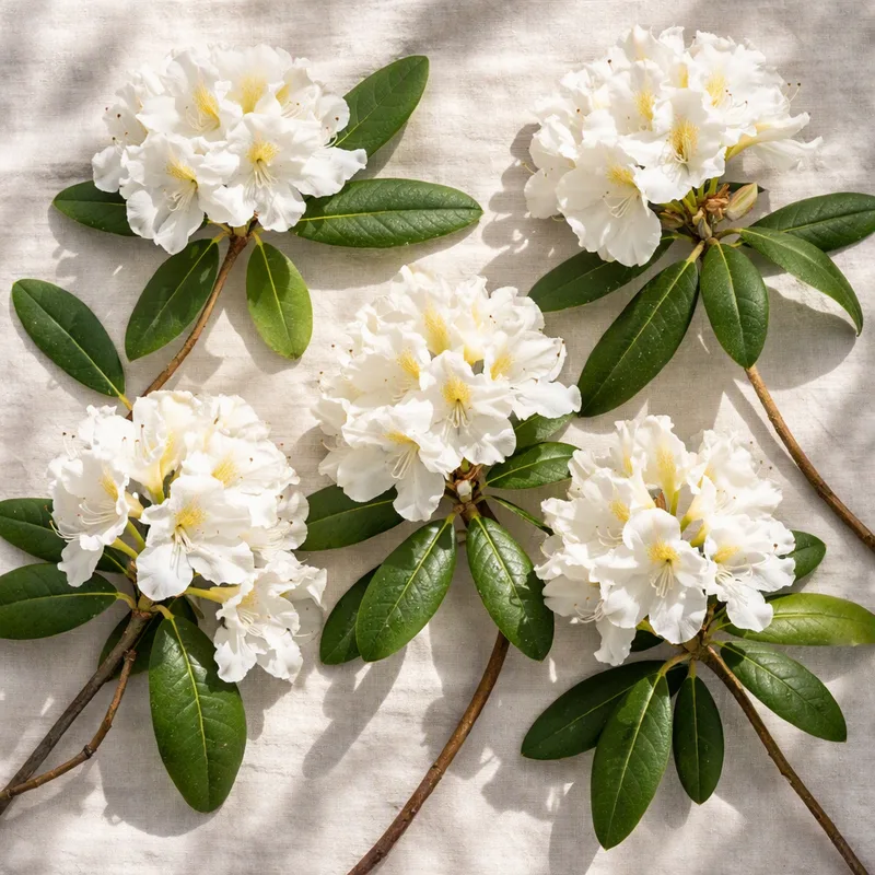 Rododendro blanco - imagen 4