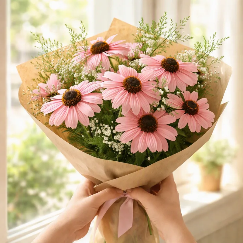 Rudbeckia - rosa - imagen 3