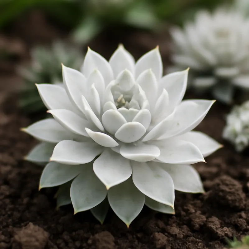 Sempervivo blanco - imagen 4