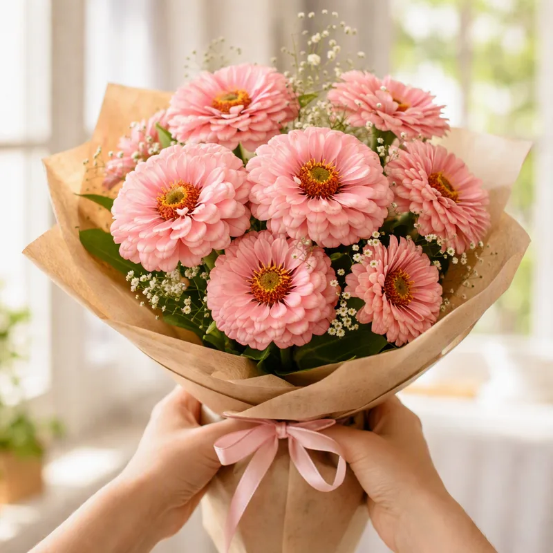 Zinnia Rosa - imagen 3