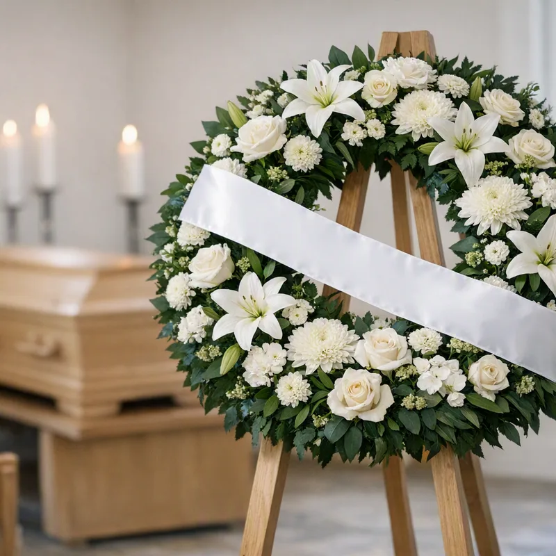 Flores para un funeral